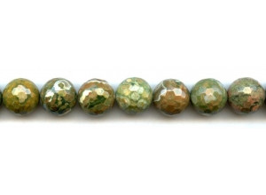 Rhyolite 14mm Faceted Round