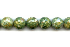 Rhyolite 18mm Faceted Round