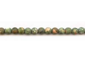 Matte Rhyolite 8mm Round