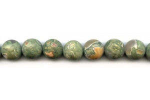 Matte Rhyolite 14mm Round