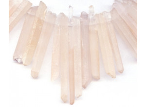 Rock Crystal 16-68x Faceted Point