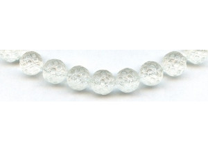 Rock Crystal 10-12x Carved Round