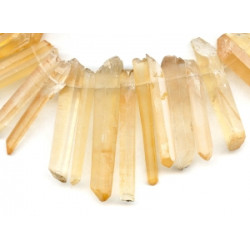 Rock Crystal 20-60x Faceted Point