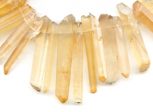 Rock Crystal 20-60x Faceted Point