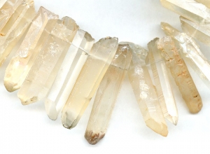 Rock Crystal 20-65x Faceted Point