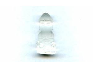 Rock Crystal 45x Buddha Carving