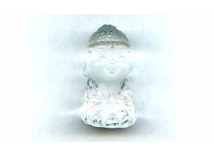 Rock Crystal 45x Buddha Carving