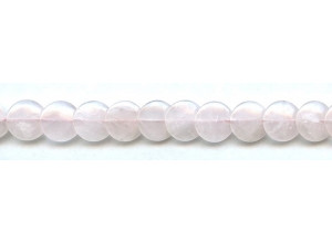 Rose Quartz 12mm Lentil