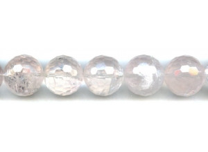 Rose Quartz 20mm Faceted Round