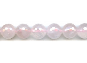 Rose Quartz 18mm Faceted Round