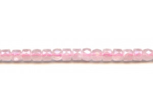 Rose Quartz 8mm Faceted Wheel