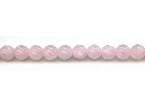 Rose Quartz 10mm S-Corrugated Ball