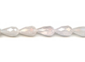 Rose Quartz 12x22 Faceted Teardrop