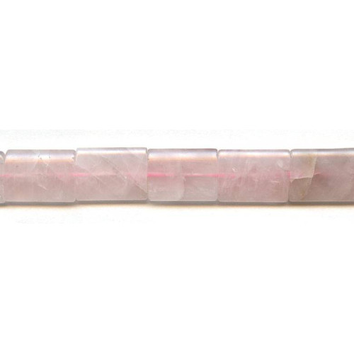 198-1353 Rose Quartz <br>15x20 Flat Rectangle