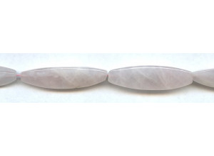 Rose Quartz 11x40 Triangle Oval Rice