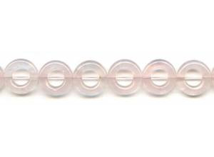 Rose Quartz 16mm Donut