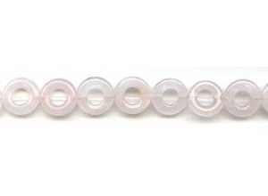 Rose Quartz 14mm Donut