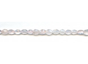 Rose Quartz 6x8 Faceted Flat Oval