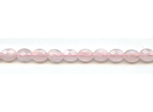 Rose Quartz 8x10 Faceted Flat Oval