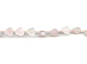 Rose Quartz 10mm Flower