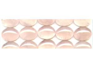 Rose Quartz 15x20 Oval Cabochon