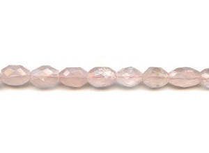 Rose Quartz 8x10 Faceted Flat Oval