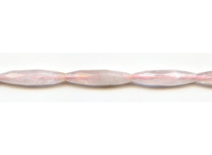 Rose Quartz 7x30 Faceted Oval Rice