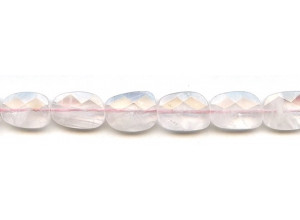 Rose Quartz 12-13x Faceted Flat Pebble