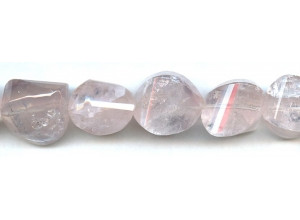 Rose Quartz 18-20x Faceted Swirl