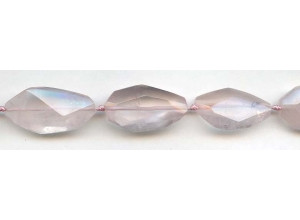 Rose Quartz 12-18x Faceted Flat Nugget