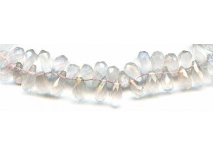 Rose Quartz 6x12-14 Teardrop Briolette