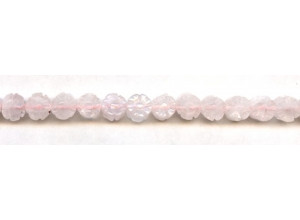 Rose Quartz 8mm Flower