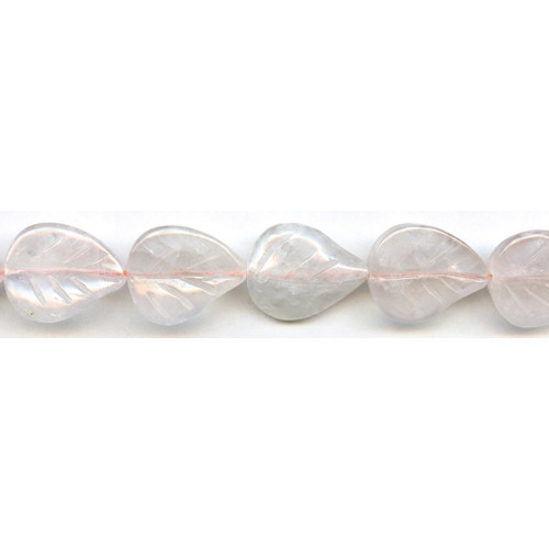 198-1873 Rose Quartz <br>18x23 Leaf