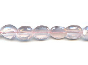 Rose Quartz 14-16x Faceted Flat Nugget