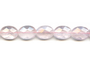 Rose Quartz 15x20 Faceted Flat Oval