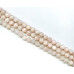 198-1942 Rose Quartz <br>12mm Corrugated Round