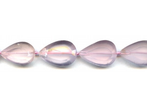 Rose Quartz 14-18x Faceted Teardrop