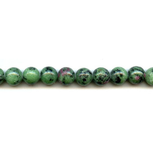 199-1009 Ruby Zoisite <br>12mm Round