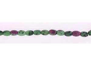 Ruby Zoisite 6x8 Barrel Oval