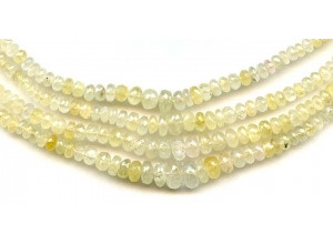 Yellow Sapphire 3-8mm Faceted Rondell