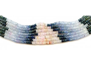 Sapphire 2.5-3x Faceted Rondell