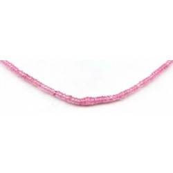 Pink Sapphire 2-3.5mm Faceted Rondell
