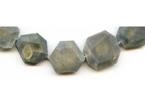 Sapphire 18-24x Faceted Flat Nugget