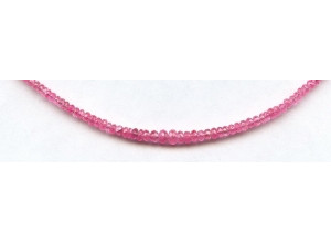 Pink Sapphire 2-3mm Faceted Rondell