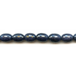 Sapphire 12mm Faceted Oval Rice