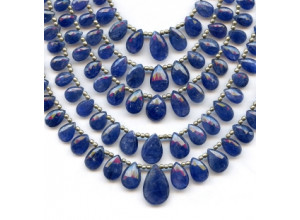 Sapphire 6-18x Flat Pear Briolette