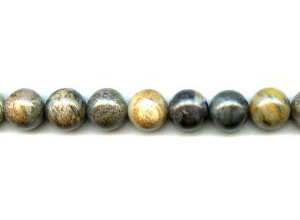 Silver Leaf Jasper 14mm Round