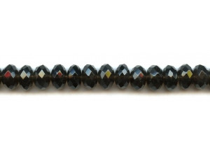 Smoky Quartz 12mm Faceted Rondell