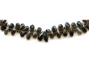 Smoky Quartz 11-13x Teardrop Briolette