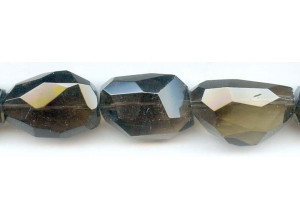 Smoky Quartz 12-24x Faceted Nugget